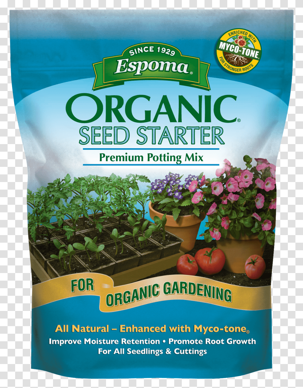 Espoma Organic Seed Starting Mix, Plant, Potted Plant, Vase, Jar Transparent Png