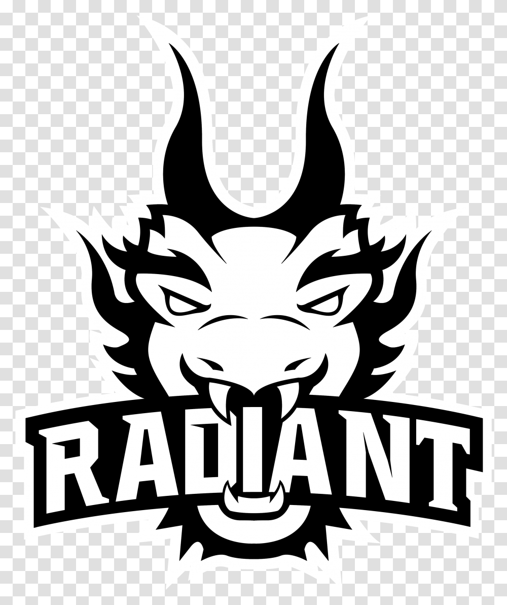Esports Logo Without Text Logo Design Ideas Radiant Logo, Stencil, Symbol, Emblem Transparent Png