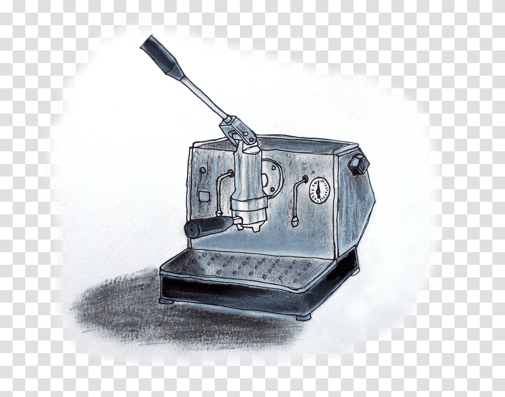 Espresso Drawing2 Metalworking Hand Tool, Wristwatch, Sewing, Machine Transparent Png