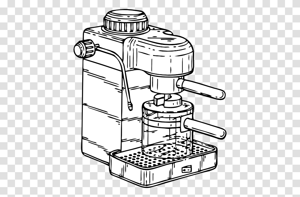 Espresso Maker Clip Art Free Vector, Appliance, Mixer, Machine Transparent Png