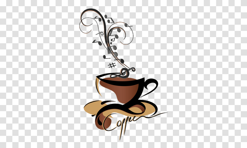 Espresso Notes3 Menu Coffee, Floral Design, Pattern Transparent Png