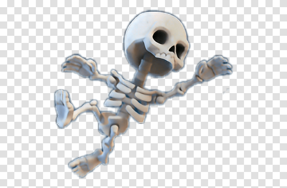 Esqueleto Esqueleto Do Clash Royale, Person, Human, Skeleton Transparent Png