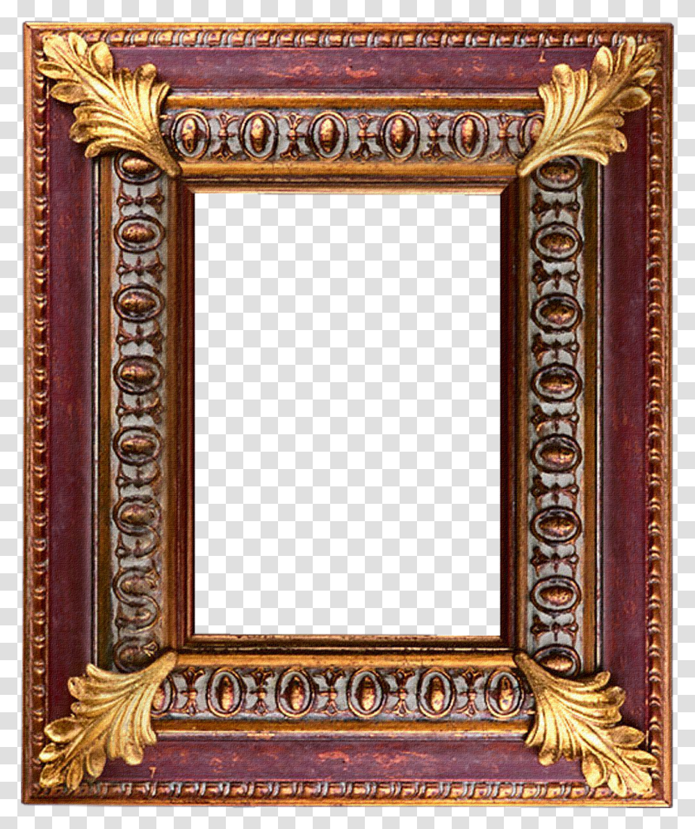 Esquinas De Marcos Antiguos De Cuadros, Rug, Mirror Transparent Png