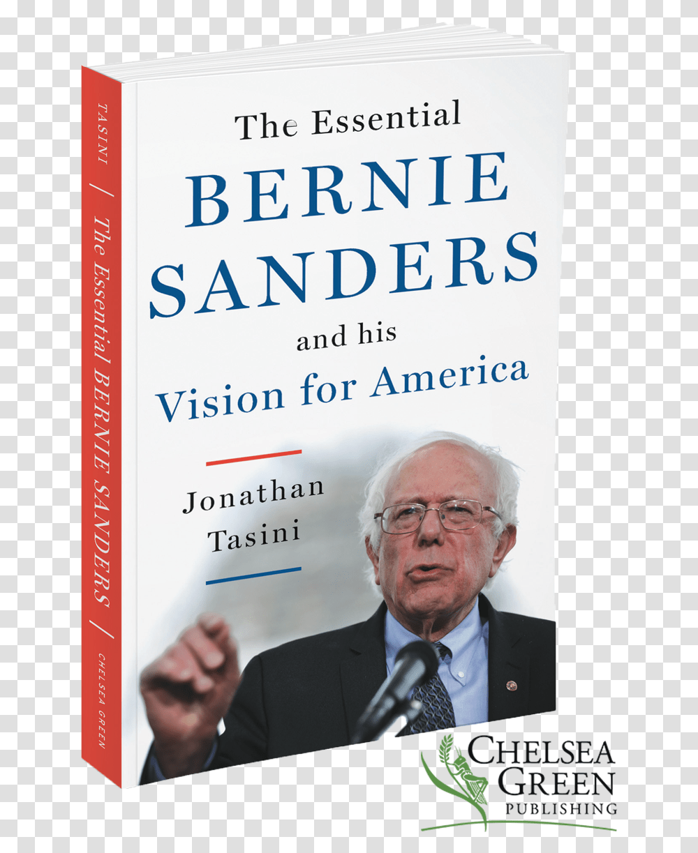 Essential Bernie Sanders And His Vision Download, Person, Tie, Flyer, Poster Transparent Png