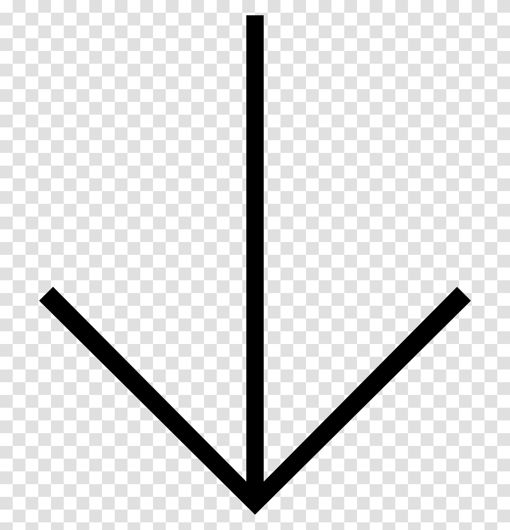 Essential Light Arrow Down, Triangle, Stencil, Star Symbol Transparent Png