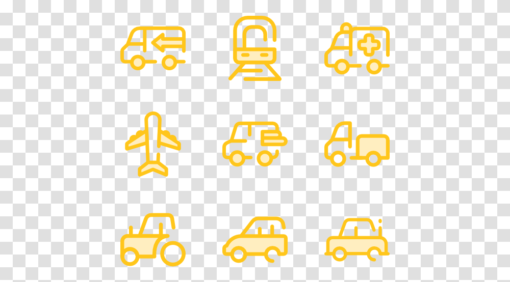 Essential Set City Car, Security, Number Transparent Png