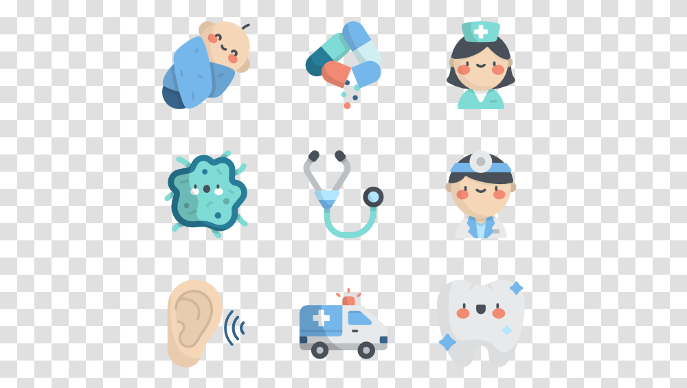 Essential Set Doctor Icon, Giant Panda, Bear, Wildlife, Mammal Transparent Png