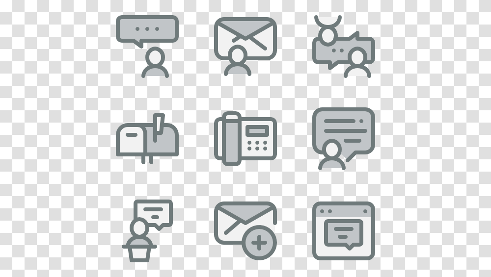 Essential Set Electronic Device Icon, Adapter, Digital Watch Transparent Png