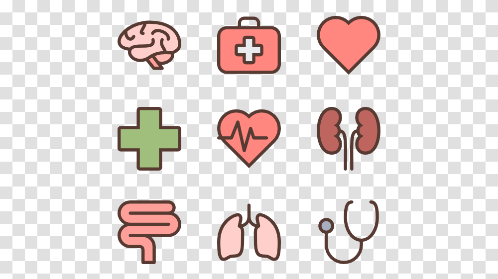 Essential Set Family Medicine Clip Art, Heart, Alphabet Transparent Png