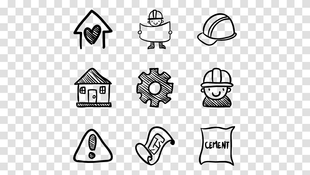 Essential Set Hand Drawn Icon, Gray, World Of Warcraft Transparent Png