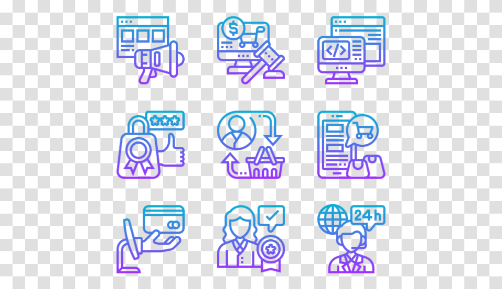 Essential Set Icon, Alphabet, Light Transparent Png