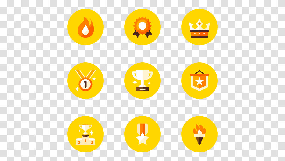 Essential Set Yellow Icons, Halloween, Fire, Flame Transparent Png