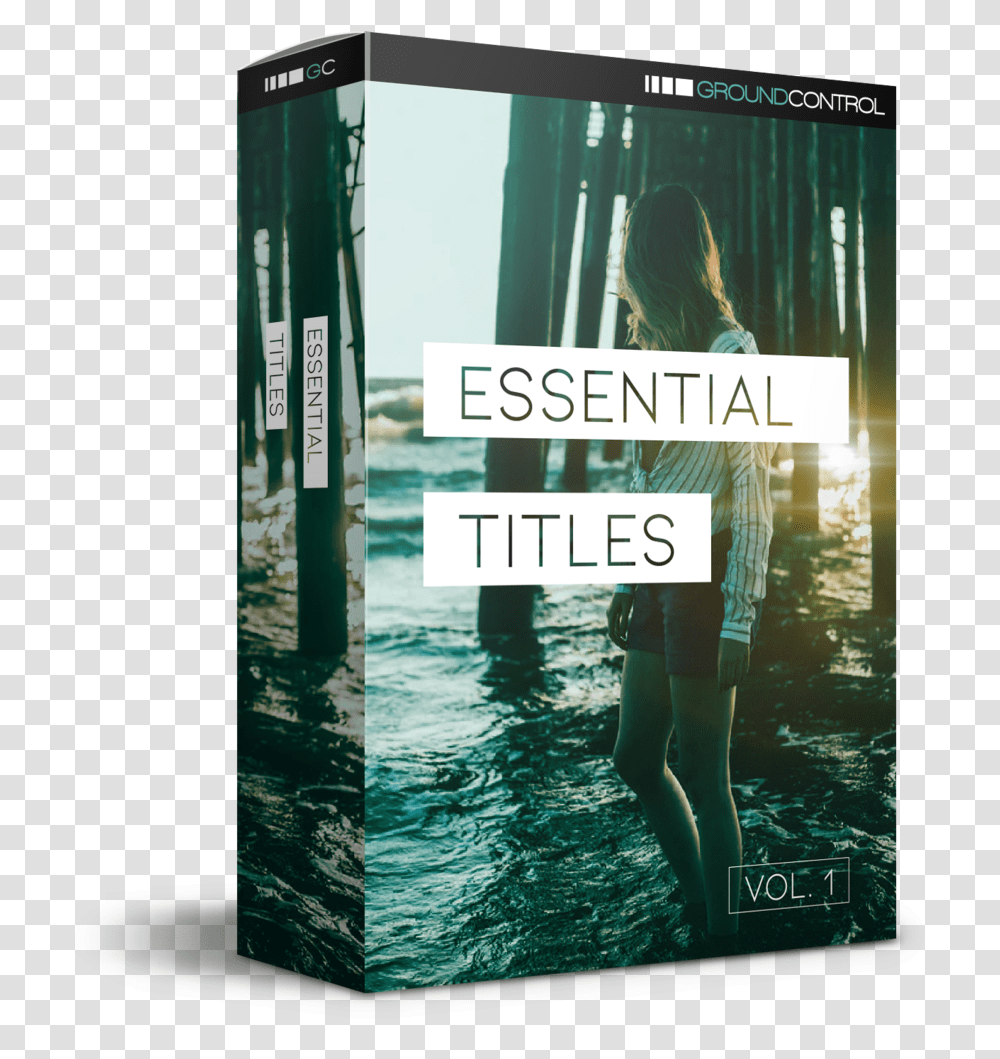 Essential Titles For Davinci Resolve Vol 1 Book Cover, Person, Water, Outdoors, Sea Transparent Png