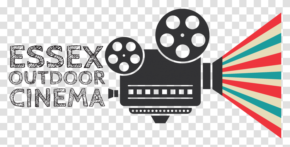 Essex Cinema Home Clipart Video Camera, Reel, Stencil, Projector Transparent Png