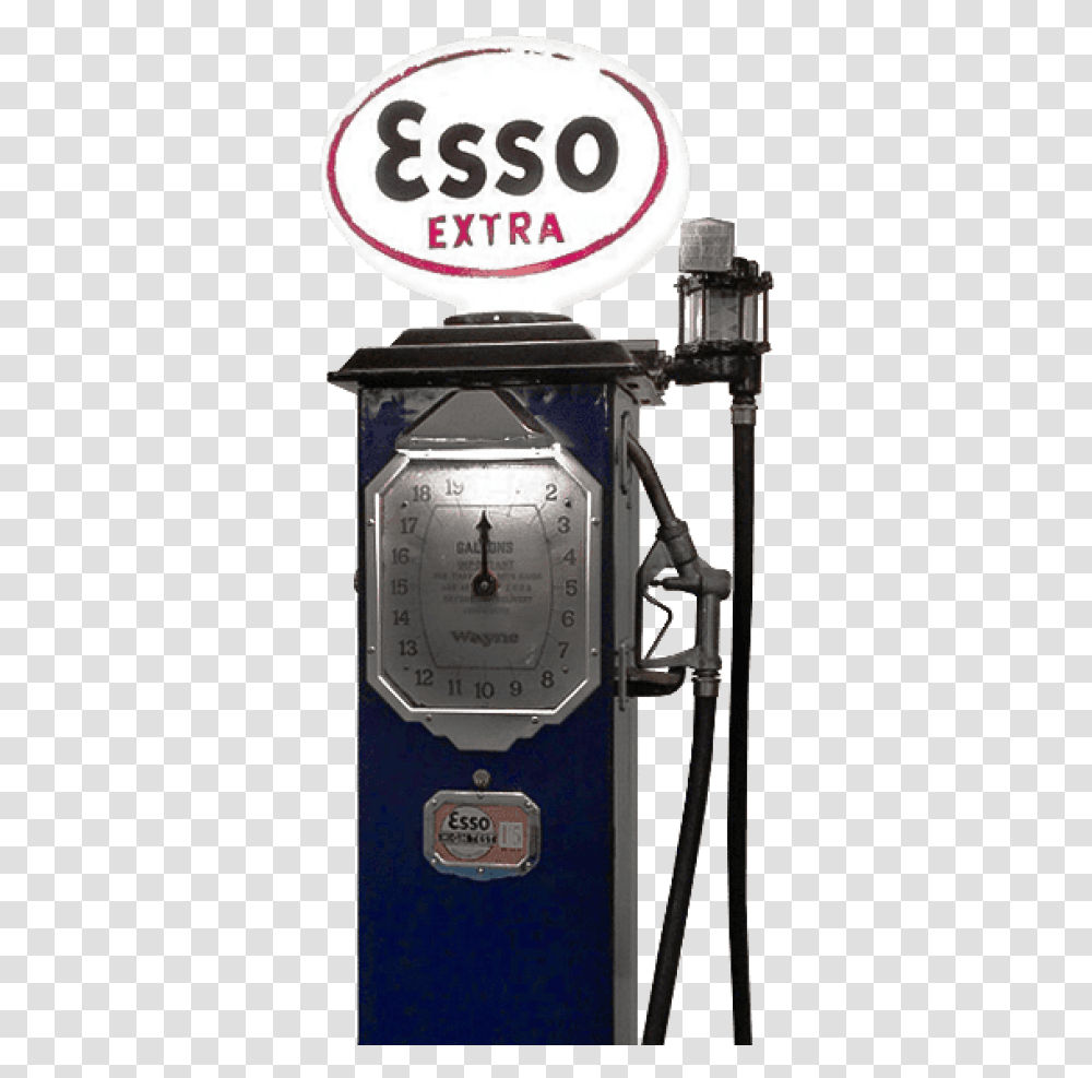 Esso Petrol Pump Images Background Electronics, Gas Pump, Machine, Analog Clock, Wristwatch Transparent Png