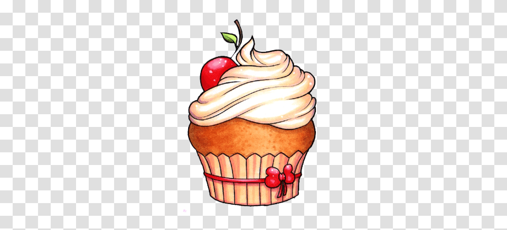 Estampas Clip Art, Cupcake, Cream, Dessert, Food Transparent Png
