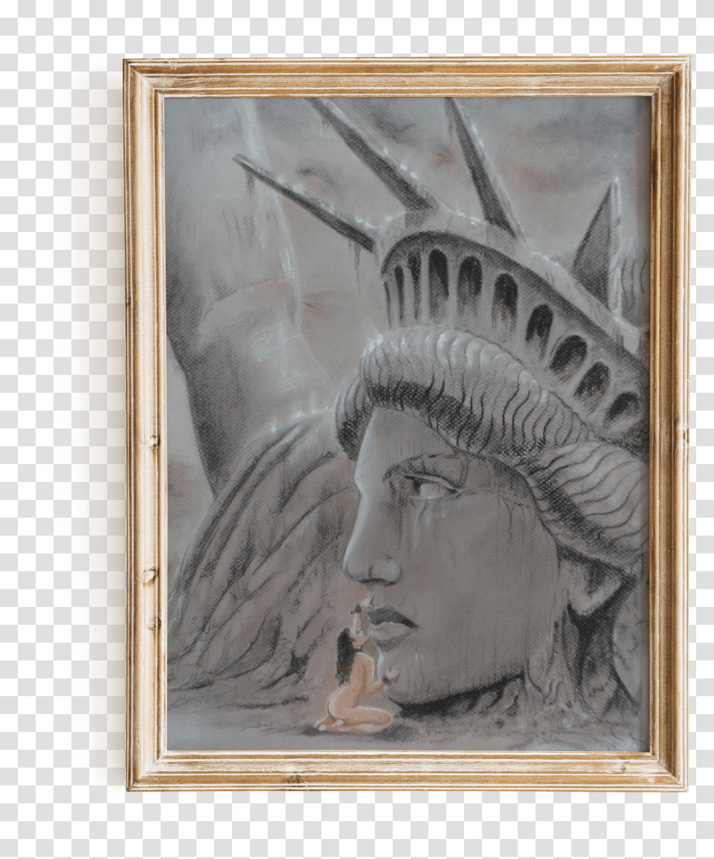 Estatua De La Libertad, Painting, Sketch, Drawing Transparent Png
