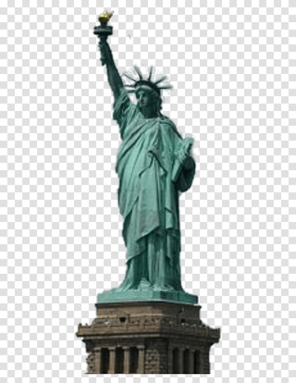 Estatua De La Libertad Statue Of Liberty Lihu Penna Statue Of Liberty, Sculpture, Person, Human Transparent Png