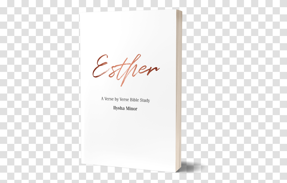 Estherbookmockupnew, Handwriting, Page, Calligraphy Transparent Png