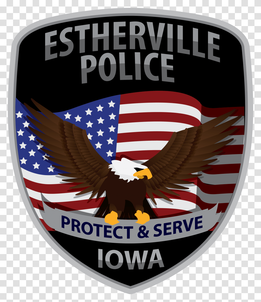 Estherville Police Department, Logo, Trademark, Emblem Transparent Png