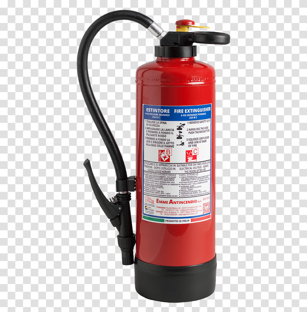 Estintore Kg 6 Polvere Monnex Fires Are Potassium Bicarbonate Do, Machine, Pump, Gas Pump Transparent Png
