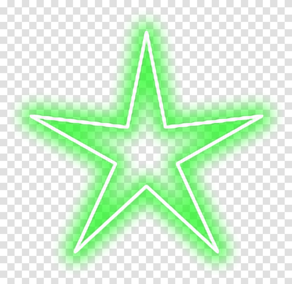Estrela Verde Neon Hanyul Pure Artemisia Watery Calming Cream, Star Symbol, First Aid Transparent Png
