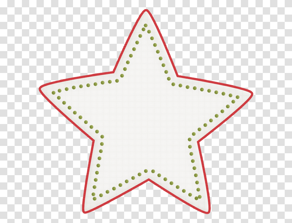 Estrelas Star Clipart Dotted Lines, Star Symbol, Cross, Ornament Transparent Png