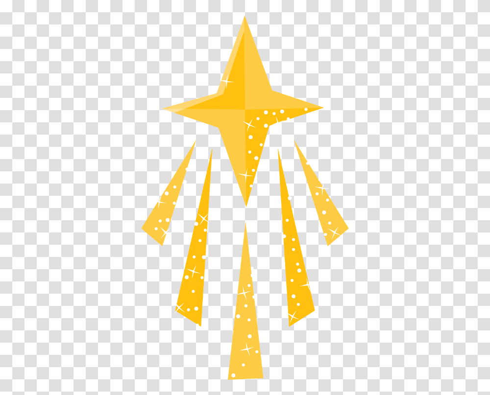 Estrella De Belen, Star Symbol, Cross, Lighting Transparent Png
