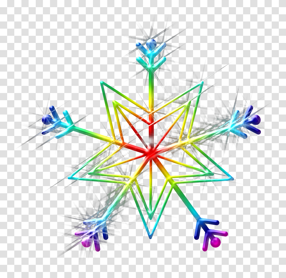 Estrella De Hielo, Star Symbol, Light, Lighting, Fractal Transparent Png