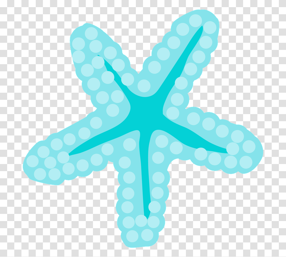 Estrella De Mar De La Sirenita, Cross, Snowflake, Sea Life Transparent Png