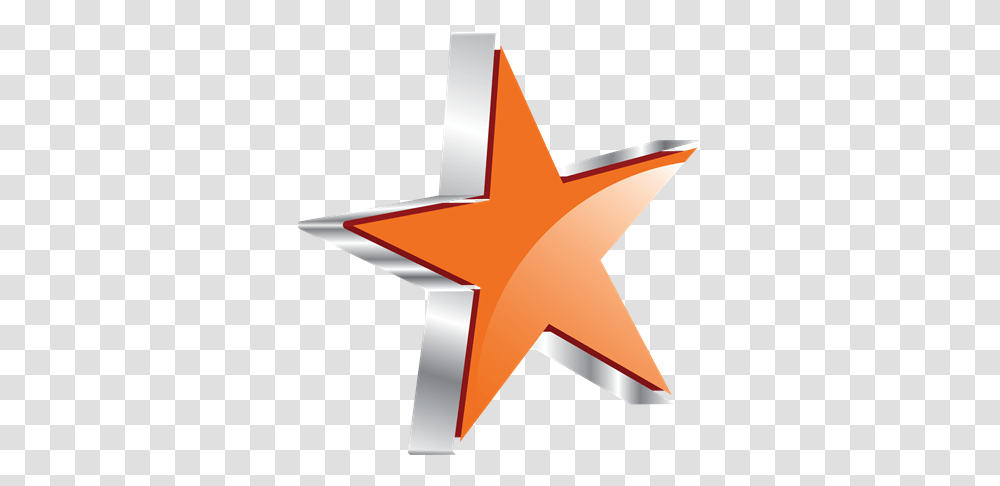 Estrella En 3d, Star Symbol, Cross Transparent Png