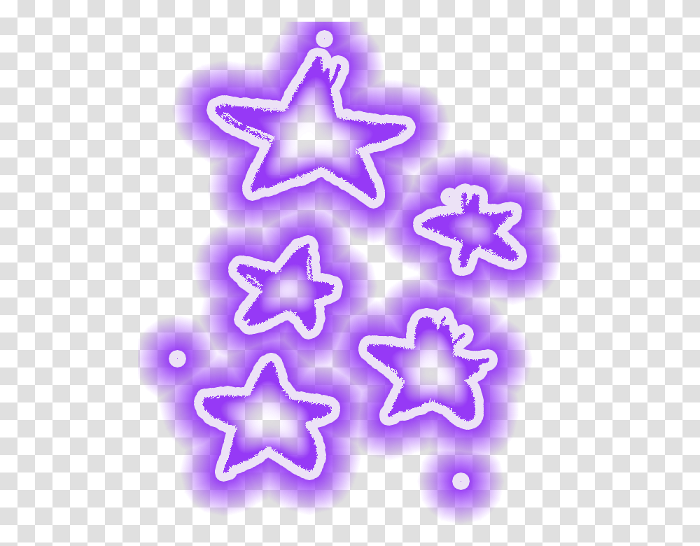 Estrellas De Color Morado Download Estrellas Moradas, Star Symbol, Bird, Animal, Wand Transparent Png