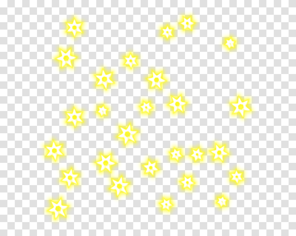 Estrellas Luz De Nenpngamarillas Flower, Star Symbol Transparent Png