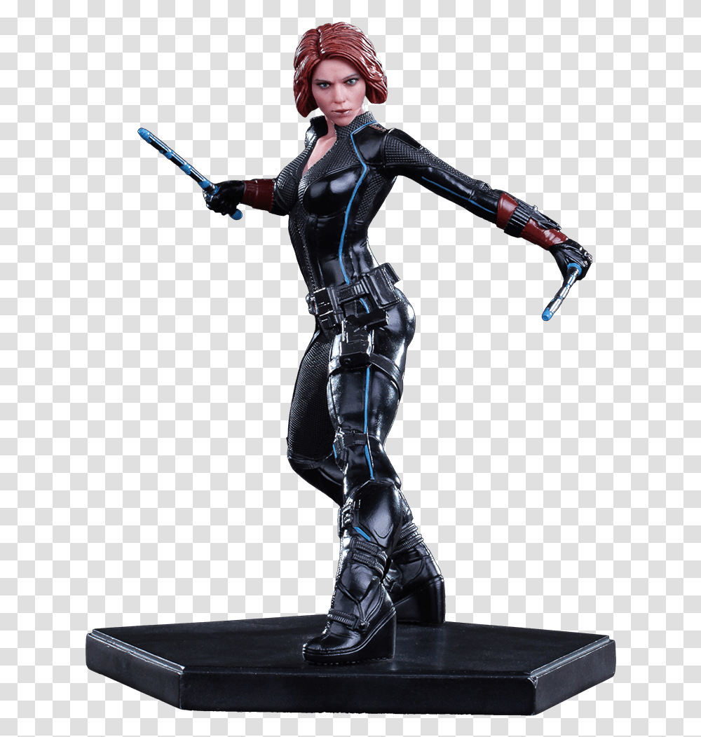 Esttua Black Widow Avengers Age Of Ultron Art Scale Figurine, Costume, Person, Ninja Transparent Png