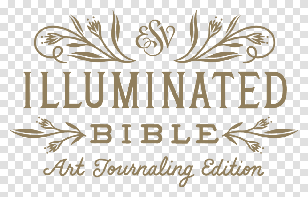 Esv Illuminated Bible, Label, Word, Alphabet Transparent Png