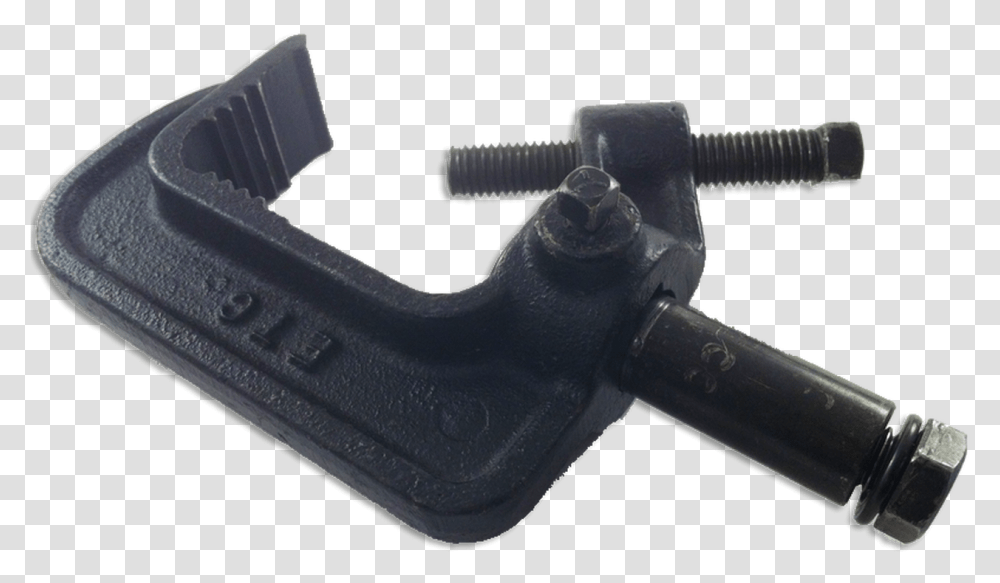 Etc Pipe Clamp For Source Four C Clamp, Tool, Hammer Transparent Png
