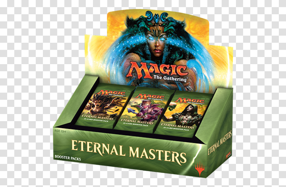 Eternal Masters Booster Box, Flyer, Poster, Paper, Advertisement Transparent Png