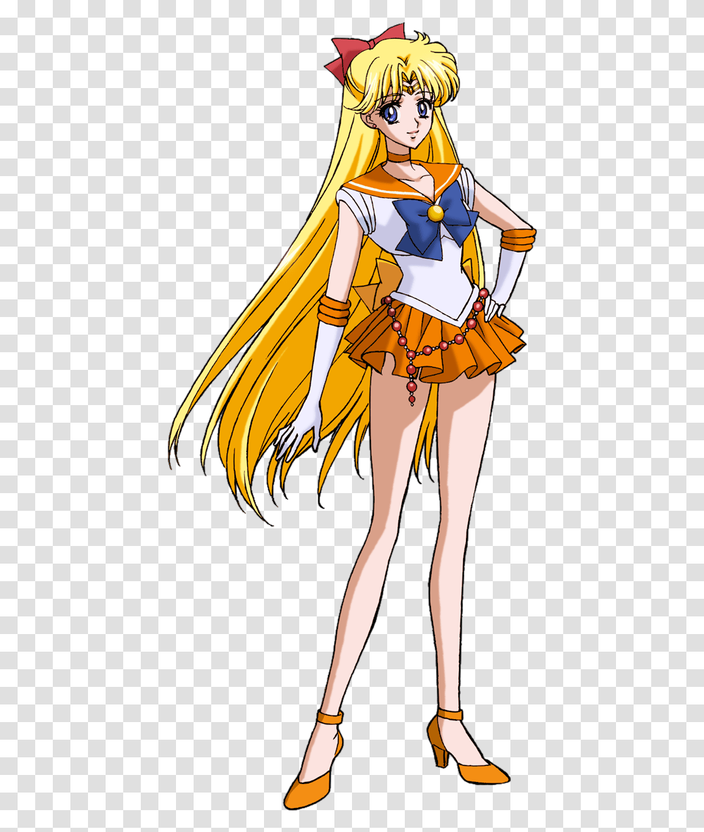 Eternal Sailor Venus Crystal, Manga, Comics, Book, Person Transparent Png