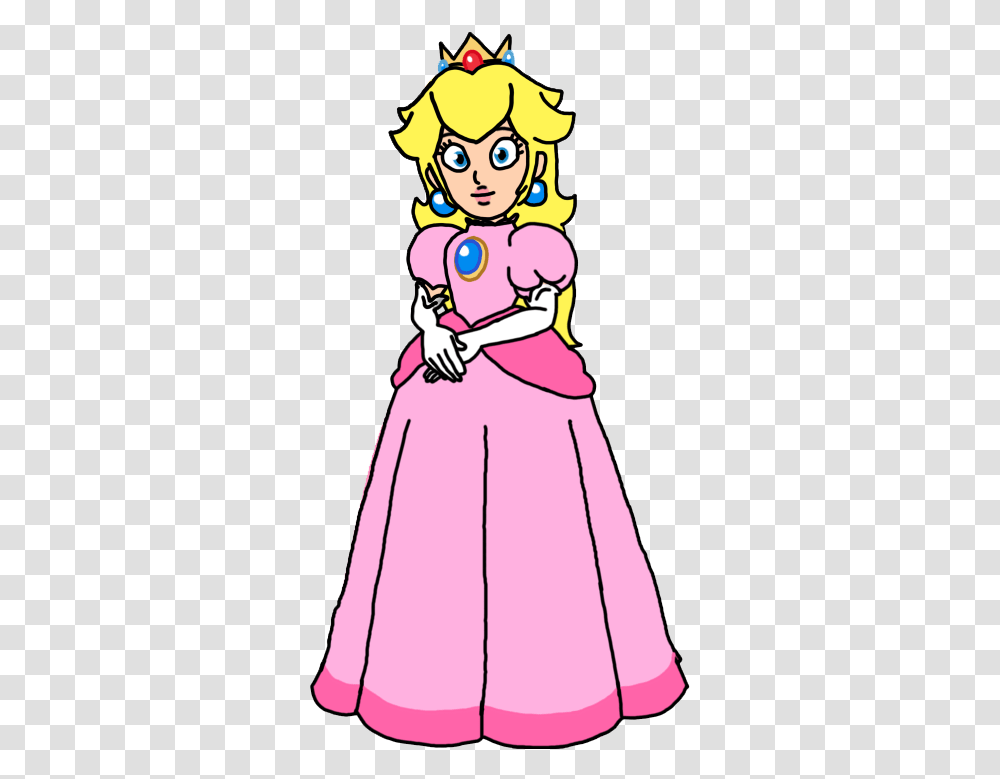 Ethan A Gaden Mario Party 2 Space Land Peach, Person, Performer, Dress, Clothing Transparent Png