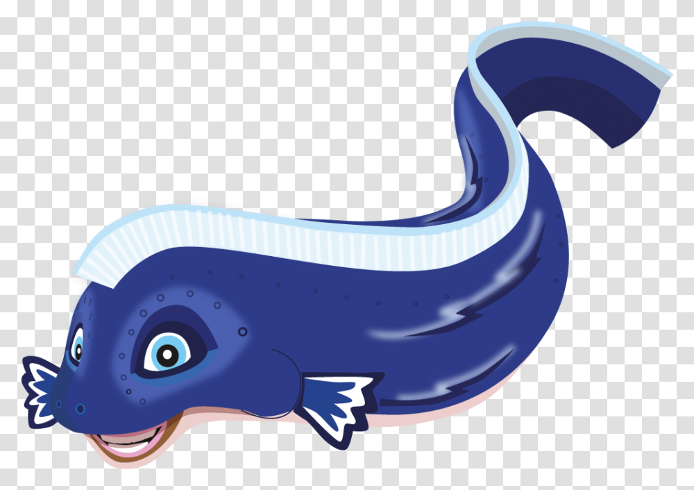 Ethan Electric Eel Fish, Animal, Sea Life, Whale, Mammal Transparent Png