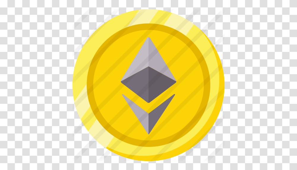 Ethereum Circle, Gold, Rug, Symbol, Crystal Transparent Png