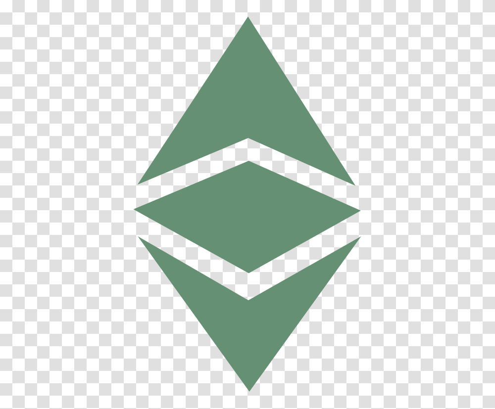Ethereum Classic Logo, Triangle, Envelope Transparent Png