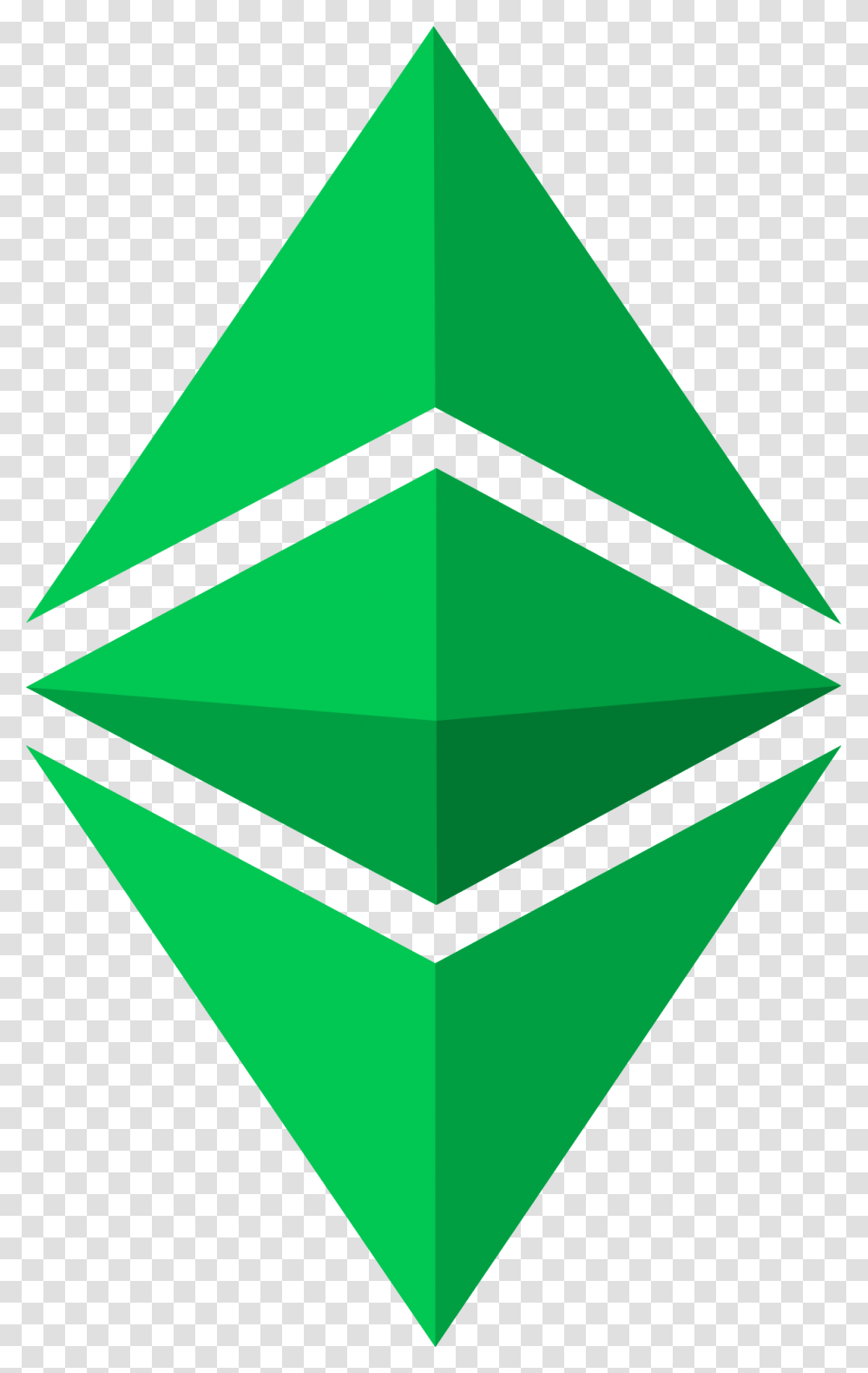 Ethereum Classic Logo, Triangle, Rug Transparent Png