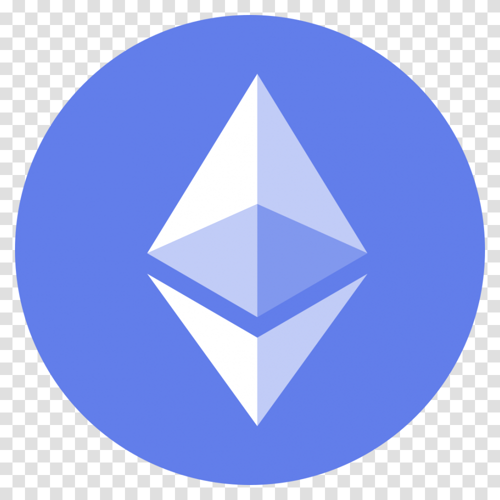 Ethereum Eth Icon Ethereum, Triangle Transparent Png