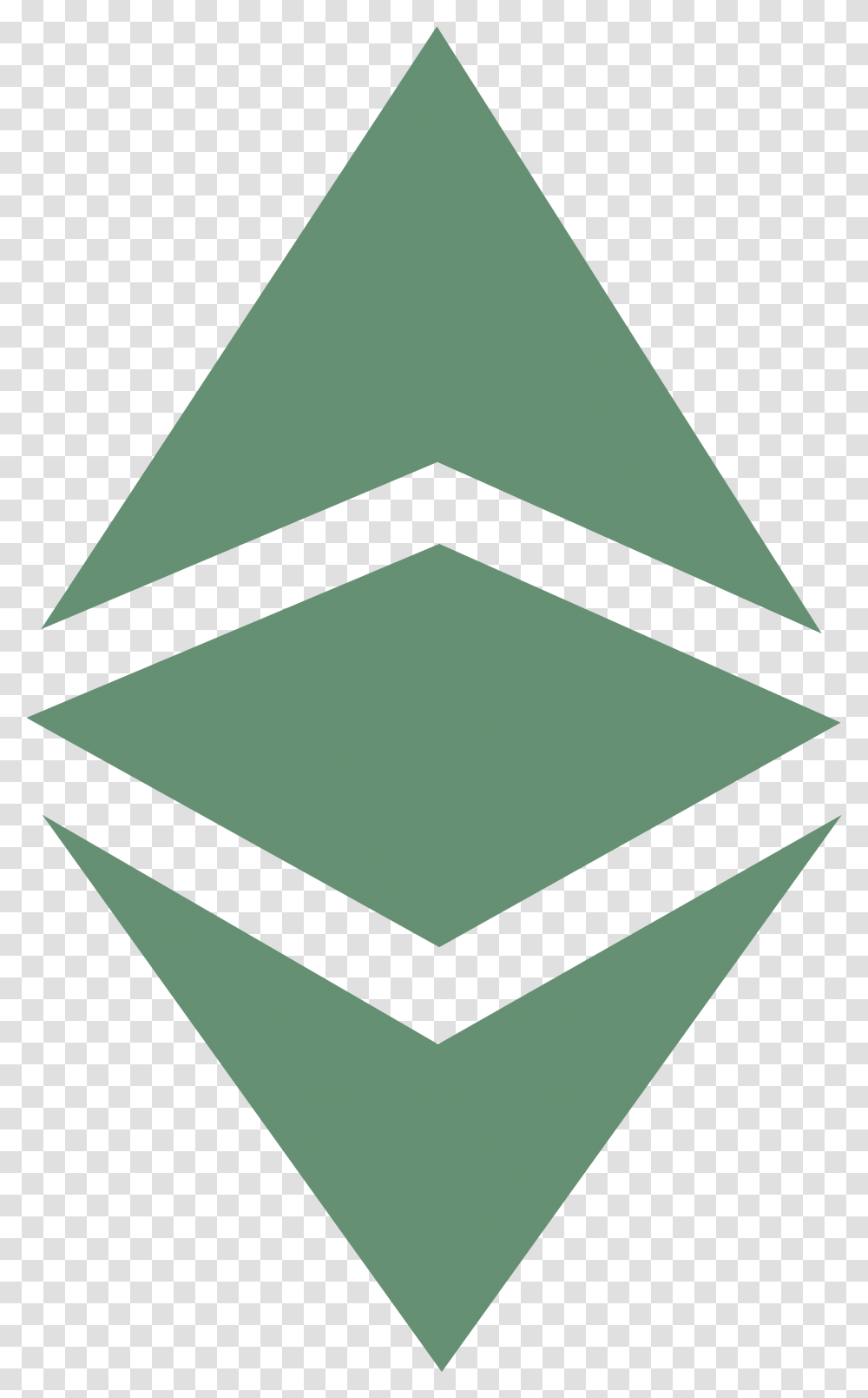 Ethereum Ethereum Classic Logo, Triangle, Rug, Symbol, Label Transparent Png