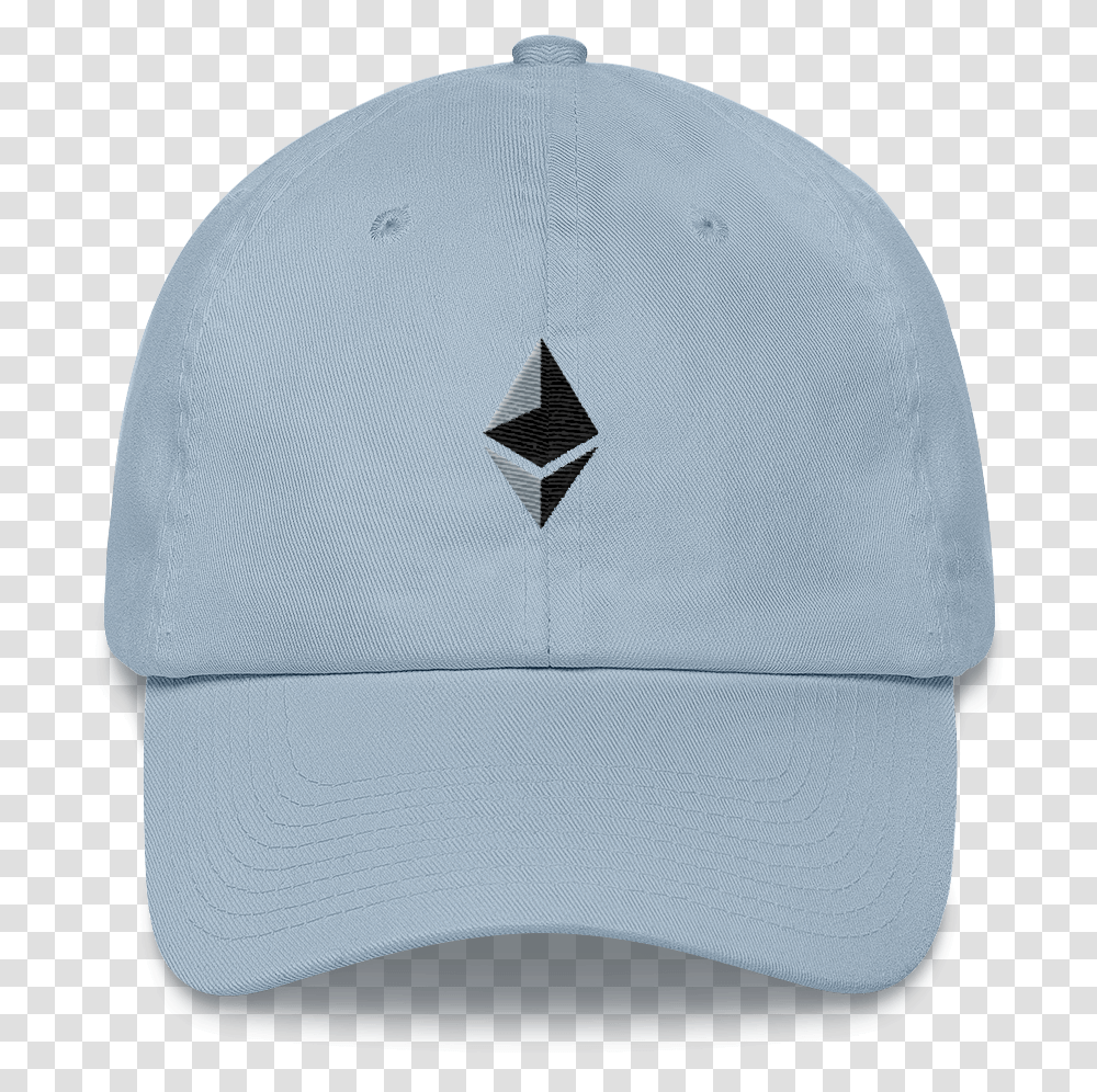 Ethereum Logo Dad Hat Baseball Cap, Apparel, Swimwear, Bathing Cap Transparent Png