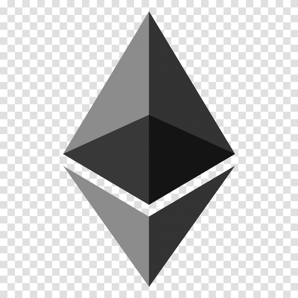 Ethereum Logo Elevenews, Triangle, Cone, Mailbox, Letterbox Transparent Png