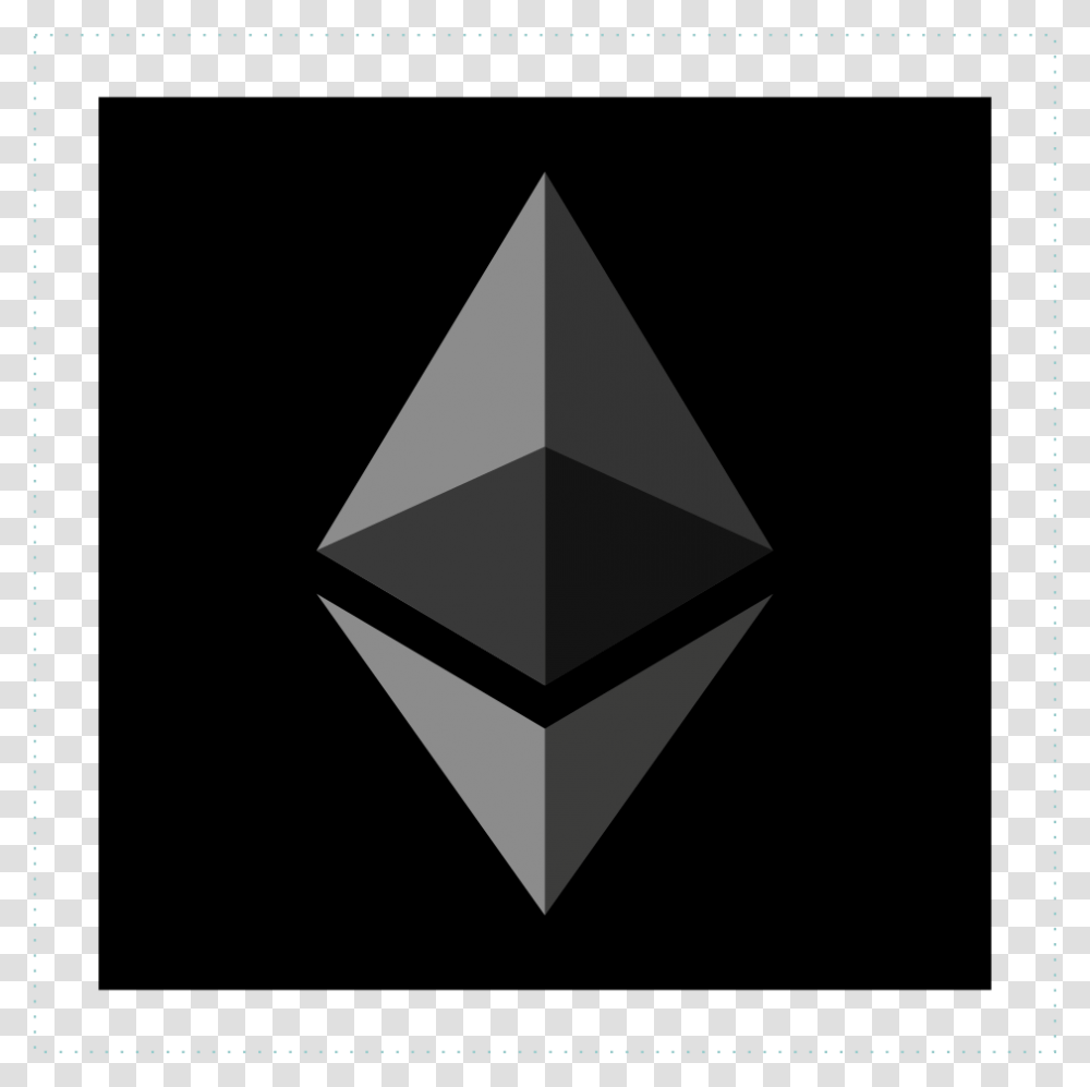 Ethereum Logo Images Ethereum Logo Black Background, Triangle Transparent Png