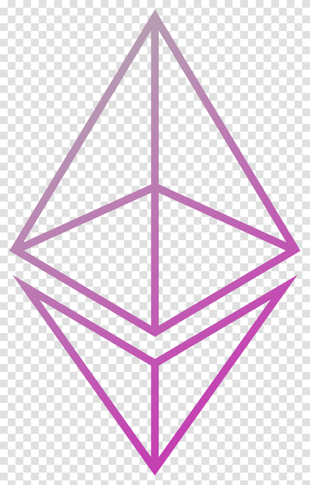 Ethereum Logo, Star Symbol, Triangle, Lighting Transparent Png