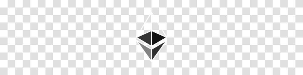 Ethereum Logo White, Triangle, Star Symbol, Grenade Transparent Png